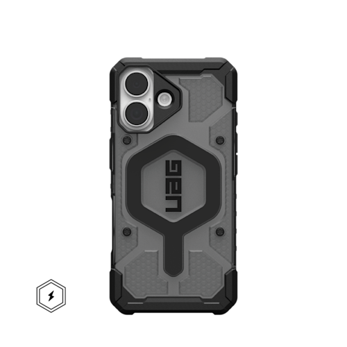 UAG iPhone 17 Case MagSafe, 20ft Drop Protection, Rugged Slim Design, Metal Kickstand, Shock Absorbing Corners Plasma XTE