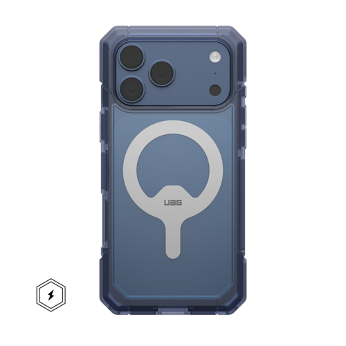 UAG iPhone 17 Case MagSafe, 20ft Drop Protection, Rugged Slim Design, Metal Kickstand, Shock Absorbing Corners Plasma XTE